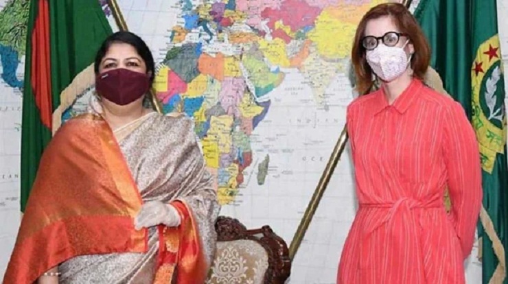 স্পিকারের সঙ্গে সুইজারল্যান্ডের রাষ্ট্রদূতের সৌজন্য সাক্ষাৎ