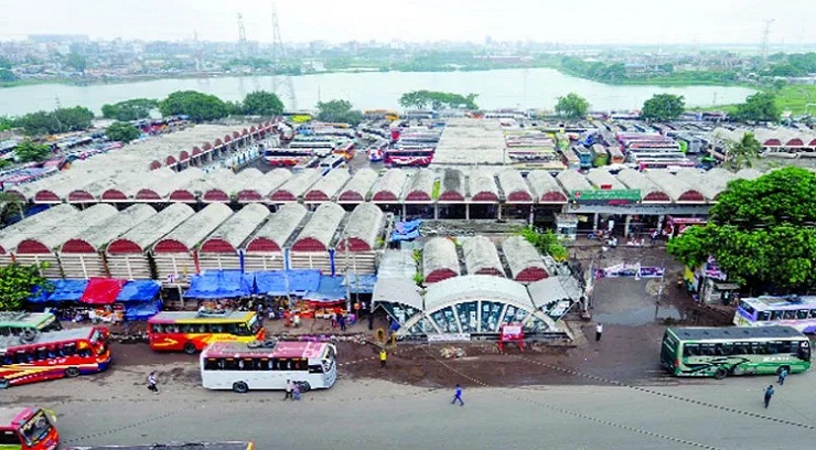 ঢাকার প্রবেশমুখে নতুন ১০ বাস টার্মিনাল