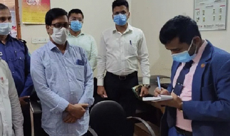 মাধবপুরে হাসপাতালে অভিযান, জরিমানা ও কারাদণ্ড