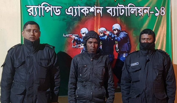 মেলান্দহে র‌্যাবের অভিযানে ইয়াবা কারবারী আটক