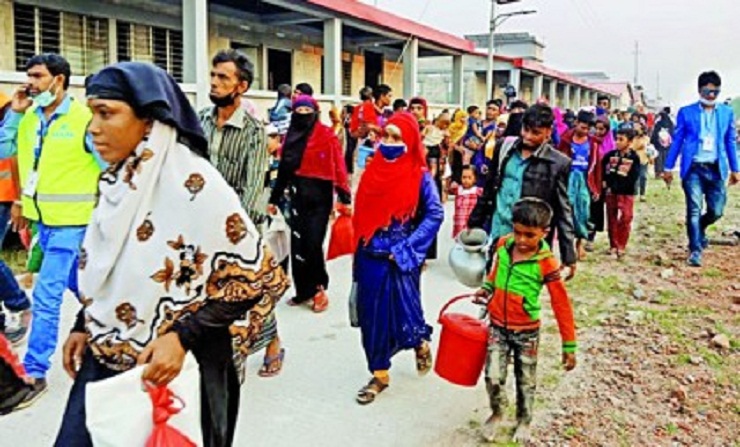 ভাসানচরে আশ্রয়ণ রোহিঙ্গা প্রত্যাবাসন প্রক্রিয়ায় প্রভাব ফেলবে না