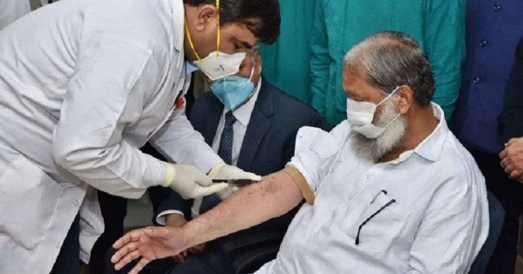 ভারতের তৈরি ভ্যাকসিন নিয়ে করোনা আক্রান্ত স্বাস্থ্যমন্ত্রী