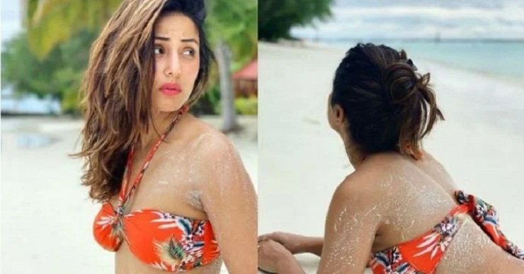 গোলাপি স্যুইমস্যুটে উত্তাপ বাড়াচ্ছেন হিনা খান, ভাইরাল ছবি