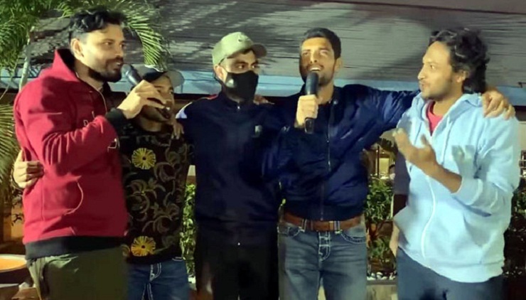 নাচে-গানে মাতালেন মাশরাফি-সাকিবরা