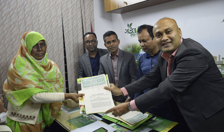 সাউথ এশিয়ান ডেবল্পমেন্ট কোম্পানির উত্তরায় অত্যাধুনিক ভবন নির্মাণ চুক্তিস্বাক্ষার