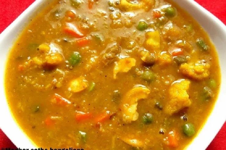 ভিন্ন স্বাদের সবজি-ডাল