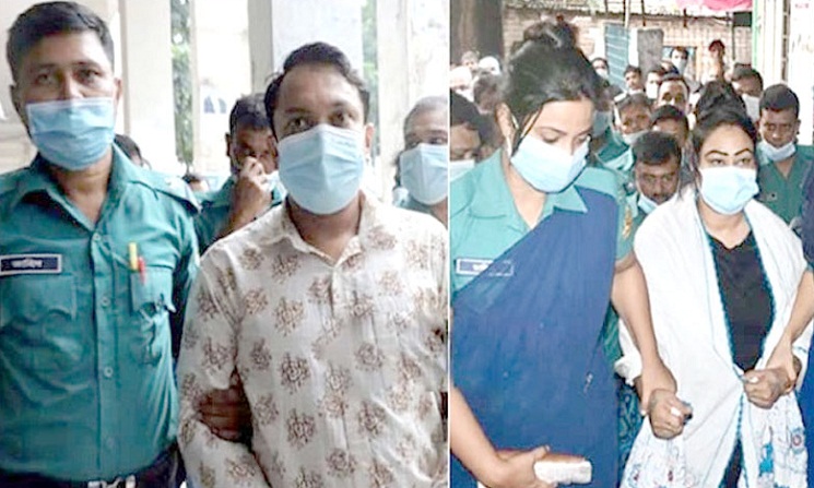 দুদকের মামলায় পাপিয়া দম্পতি ৩ দিনের রিমান্ডে
