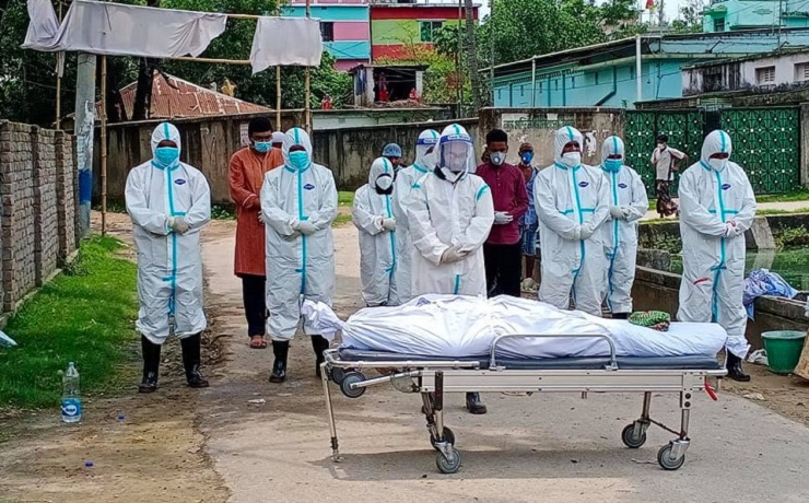 দেশে ২৪ ঘণ্টায়  মৃত্যু ১৭, আক্রান্ত ১৩১৮