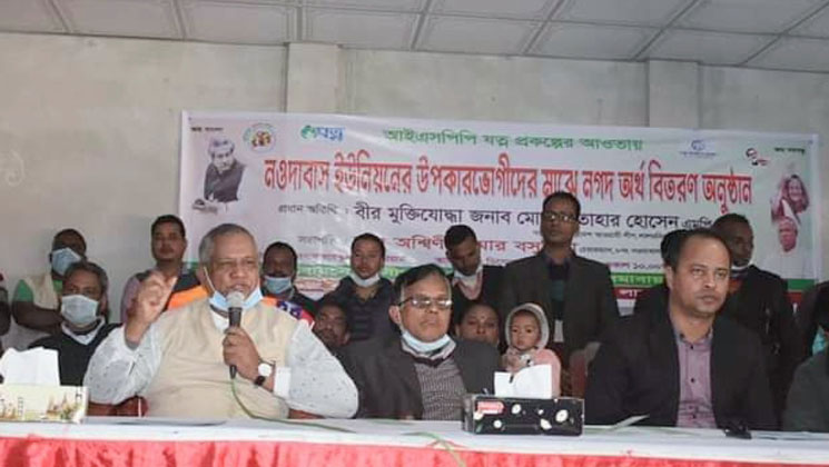 ধর্মের নামে একটি মহল ঈর্ষান্বিত হয়ে দেশ বিরোধী ষড়যন্ত্র করছে- মোতাহার হোসেন এমপি