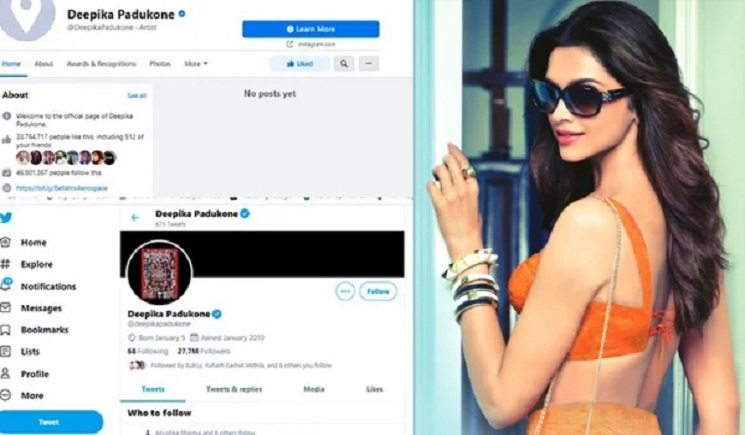 সোশ্যাল মিডিয়া থেকে সব পোস্ট উধাও দীপিকার