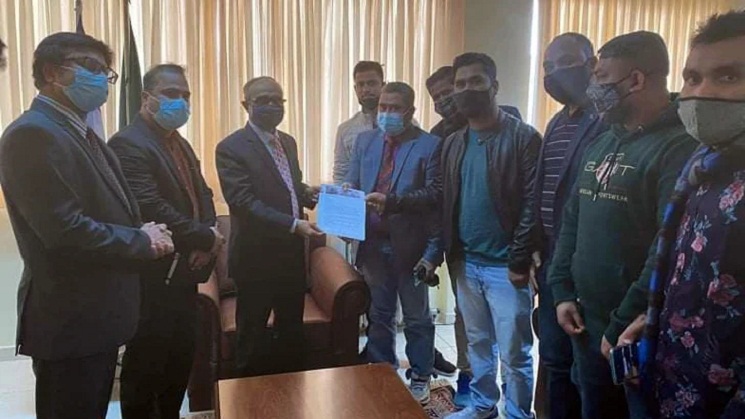 গ্রিসে নিযুক্ত রাষ্ট্রদূতের সঙ্গে ইউরো-বাংলা প্রেস ক্লাবের নেতাদের সাক্ষাৎ