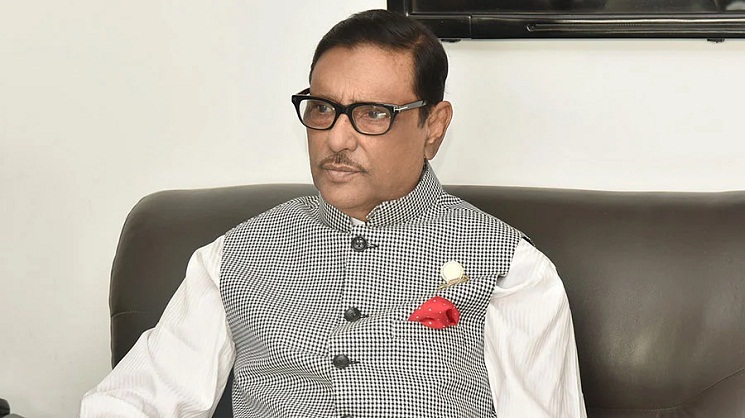 বিএনপির আন্দোলনের কথা শুনলে মানুষ হাসে: ওবায়দুল কাদের