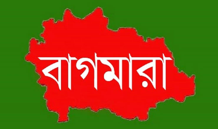 বাগমারায় ধলার বিলে মাছ চাষ প্রকল্পের বানাকেটে মাছ চুরির অভিযোগ