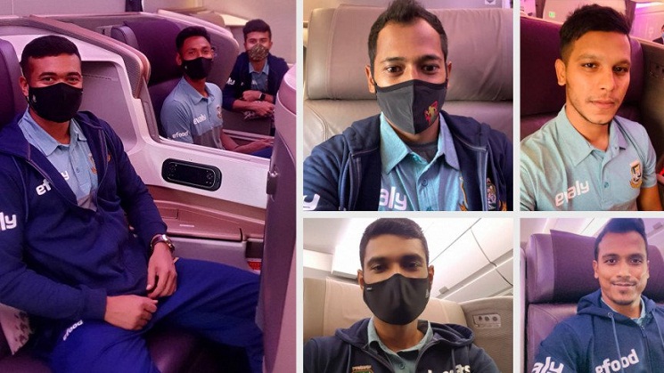 নিউজিল্যান্ডের উদ্দেশে দেশ ছাড়লেন তামিমরা