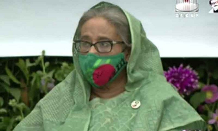 সুখবর নিয়ে সংবাদ সম্মেলনে প্রধানমন্ত্রী