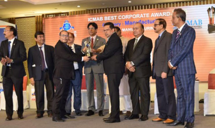 আইসিএমএবি কর্পোরেট সিলভার অ্যাওয়ার্ড বিজয়ী হলো ম্যারিকো