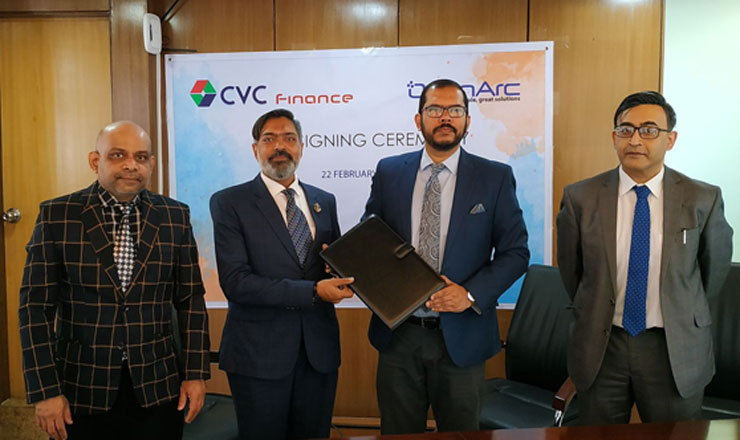 ওপেনআর্ক সিস্টেমস ম্যানেজমেন্টের সঙ্গে সিভিসি ফাইন্যান্সের চুক্তি