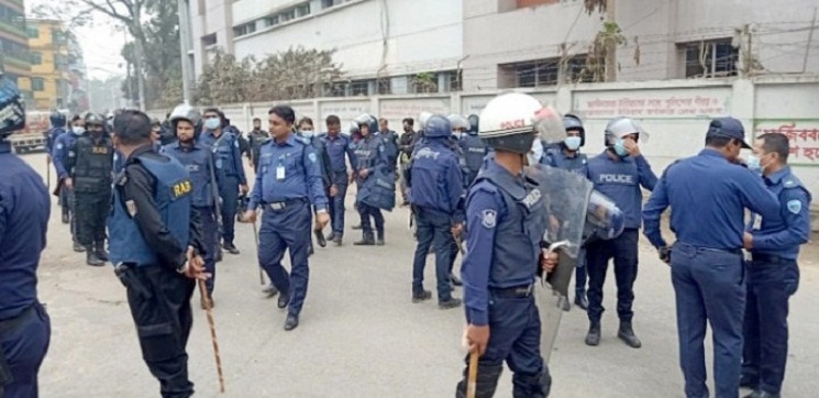 কোম্পানীগঞ্জে মধ্যরাত পর্যন্ত ১৪৪ ধারা, আটক ২৮