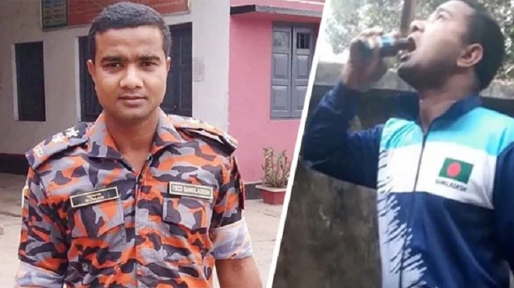 ফেনসিডিল সেবন, সেই ফায়ার সার্ভিস কর্মকর্তাকে বদলি