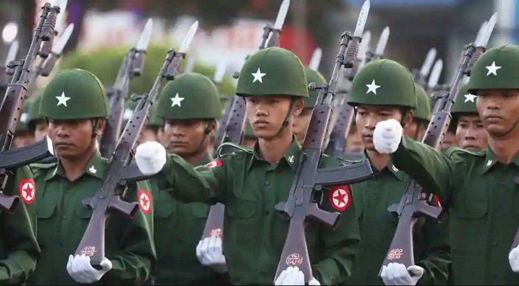 মিয়ানমারের ১১ সেনা কর্মকর্তার বিরুদ্ধে বড় ধরনের নিষেধাজ্ঞা