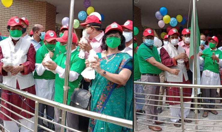 বঙ্গবন্ধুর জন্মশতবর্ষ, স্বাধীনতার সুবনজয়ন্তী ও আইসিএম এইচ ডে উদযাপিত