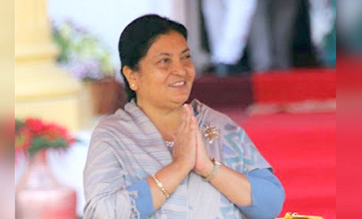 জাতীয় স্মৃতিসৌধে নেপালের প্রেসিডেন্টের শ্রদ্ধা