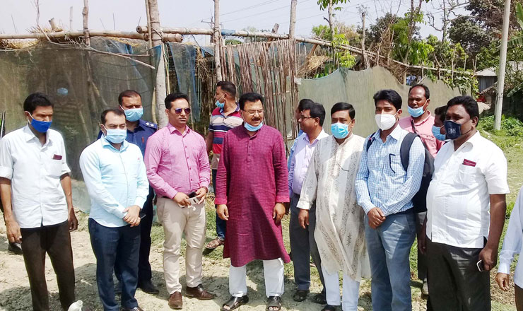 বাগমারায় উদ্ধার হলো সরকারী সম্পত্তি, হবে আশ্রয়ন প্রকল্পের ঘর