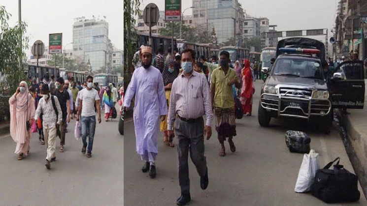 রাজধানীতে হঠাৎ বন্ধ গণপরিবহন, চরম দুর্ভোগে যাত্রীরা