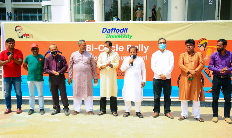 'ডিআইইউ' স্বাধীনতা কাপ ফুটবল টুর্নামেন্ট ও সাইকেল র‌্যালী অনুষ্ঠিত