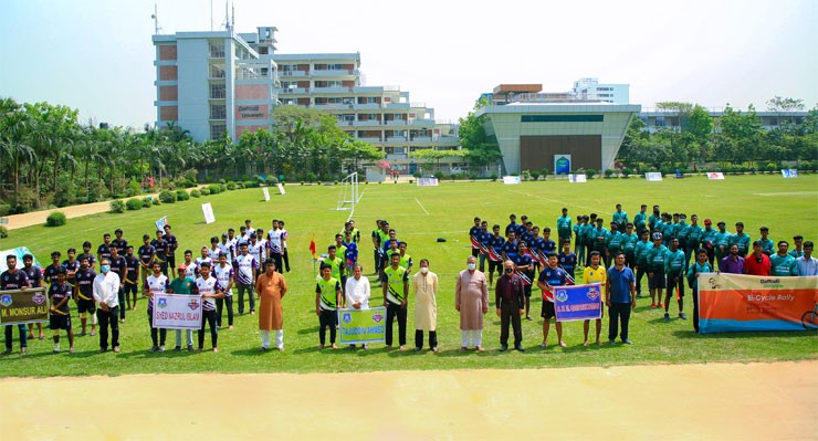 'ডিআইইউ' স্বাধীনতা কাপ ফুটবল টুর্নামেন্ট ও সাইকেল র‌্যালী অনুষ্ঠিত