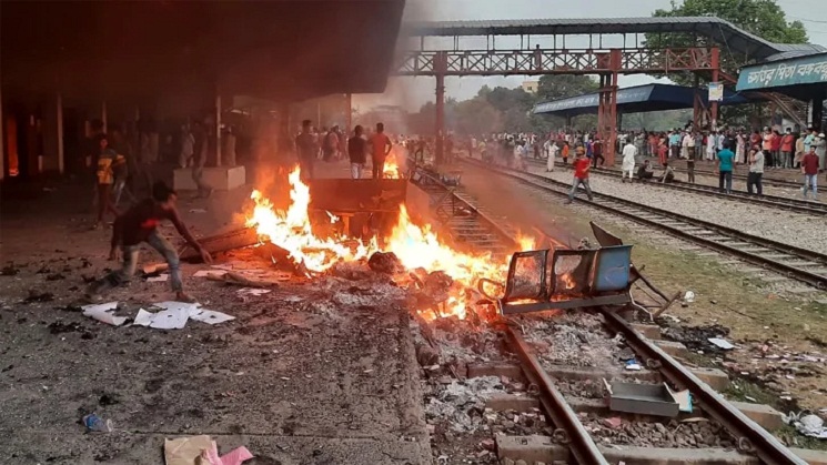 ব্রাহ্মণবাড়িয়ায় তাণ্ডবে তরুণ নিহত!