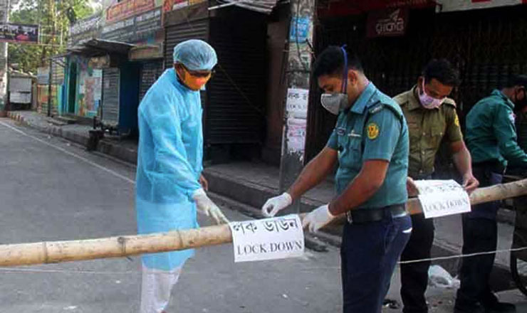 এক সপ্তাহের সর্বাত্মক লকডাউনের প্রজ্ঞাপন জারি