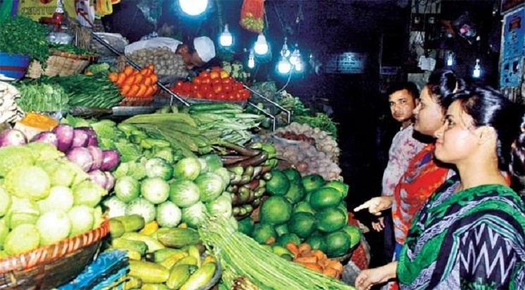 লকডাউনে ৬ ঘণ্টা খোলা থাকবে কাঁচাবাজার