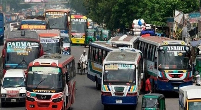 ২২ দিন বন্ধ থাকার পর ফের সড়কে গণপরিবহন