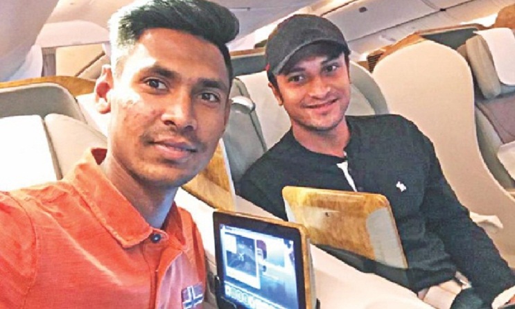 আজই দেশে ফিরছেন সাকিব-মুস্তাফিজ