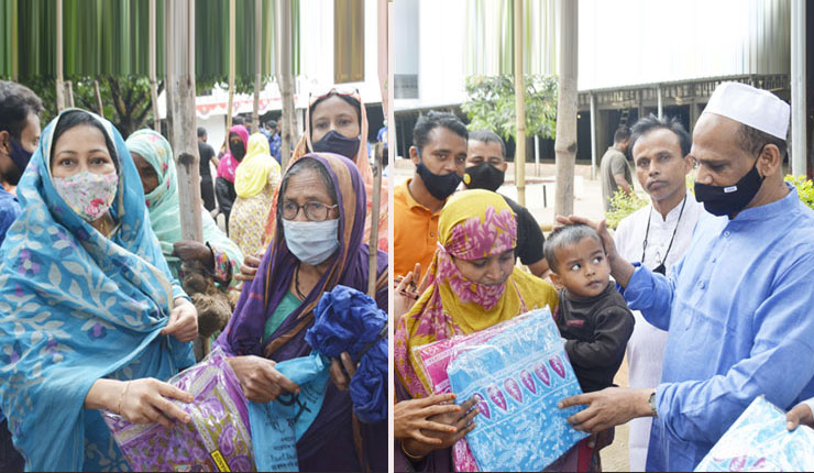 ১০ হাজার নারী পেলো এমপি এনামুল হকের ঈদ উপহার 