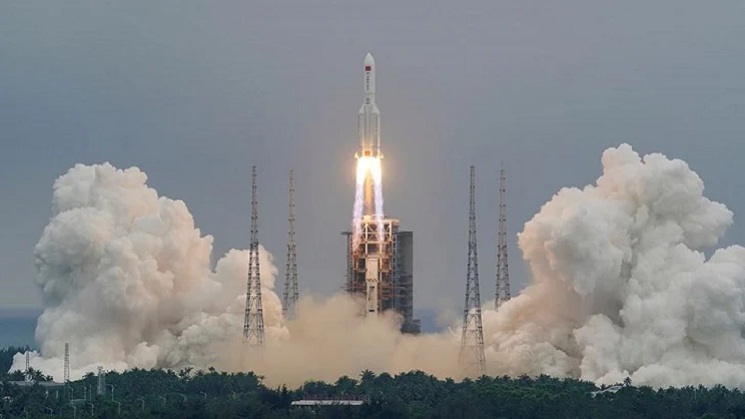 ভারত মহাসাগরে পড়লো চীনা রকেটের ধ্বংসাবশেষ 