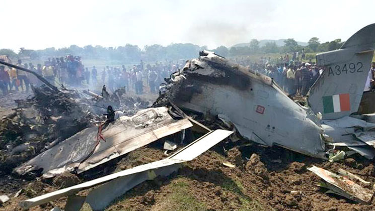 ভারতে ফের যুদ্ধবিমান বিধ্বস্ত, পাইলট নিহত