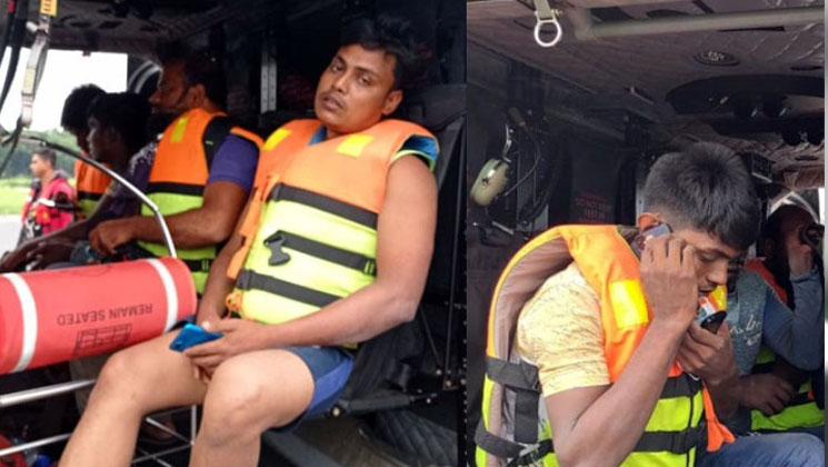 ইয়াসের প্রভাবে বঙ্গোপসাগরে ডুবে যাওয়া জাহাজের ১২ ক্রু উদ্ধার
