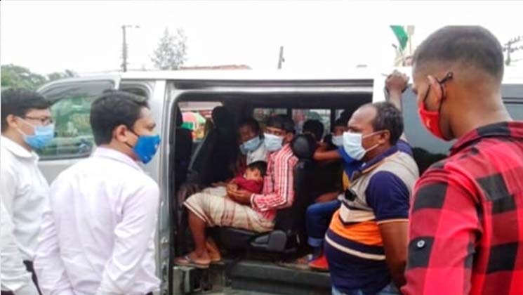 লক্ষ্মীপুরে স্বাস্থ্যবিধি না মানায় ২৫ মামলায় ২৬ হাজার ৫'শ জরিমানা