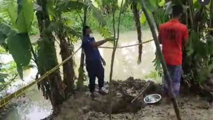 প্রেম, সন্তানের জন্ম, রেজিস্ট্রিবিহীন বিয়ে; অতঃপর স্ত্রী-সন্তানের মাটিচাপা লাশ