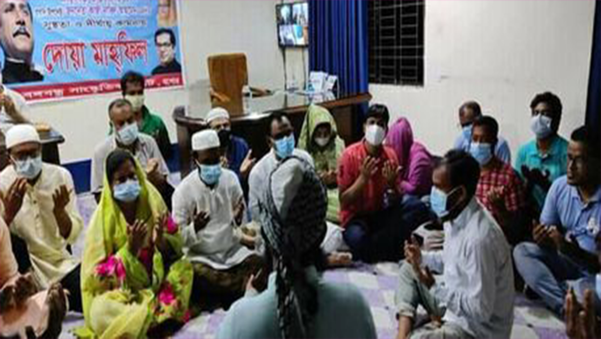 যশোরের সাংসদ কাজী নাবিলের সুস্থতা কামনায় দোয়া মাহফিল