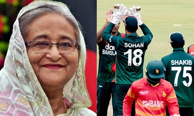 বাংলাদেশ দলকে প্রধানমন্ত্রীর অভিনন্দন