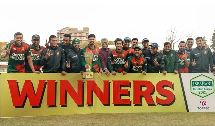 জিম্বাবুয়েকে হোয়াইটওয়াশ, ঈদ আনন্দ দ্বিগুণ করল বাংলাদেশ দল