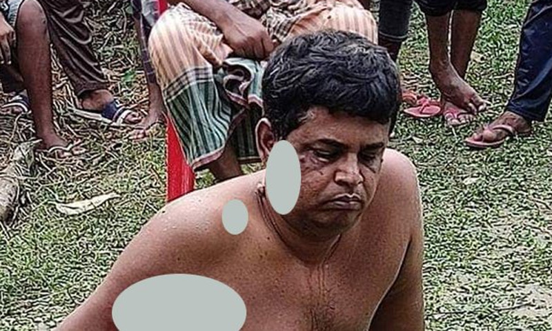 দ্বিতীয় বিয়ে গোপন, কলেজশিক্ষককে গণধোলাই