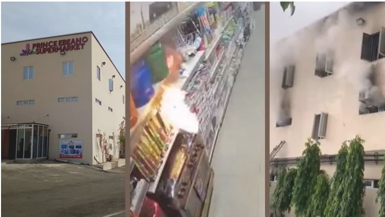 মার্কেটে আগুন লাগিয়ে পালিয়ে গেলেন নারী, ভিডিও ভাইরাল