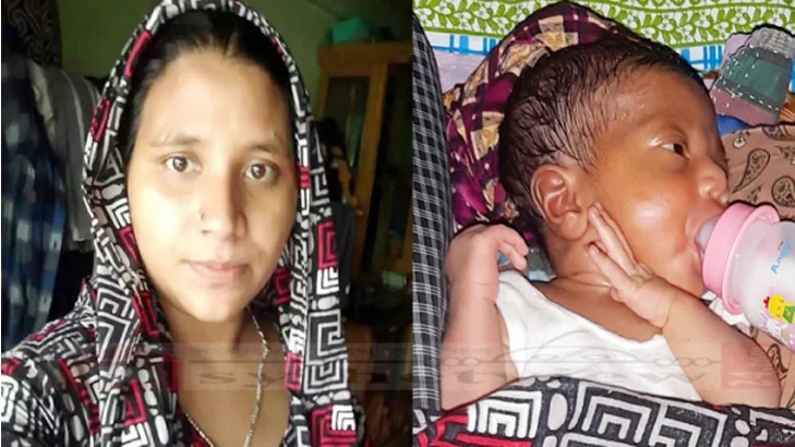 সন্তান জন্ম দিয়ে করোনায় মারা গেলেন মা