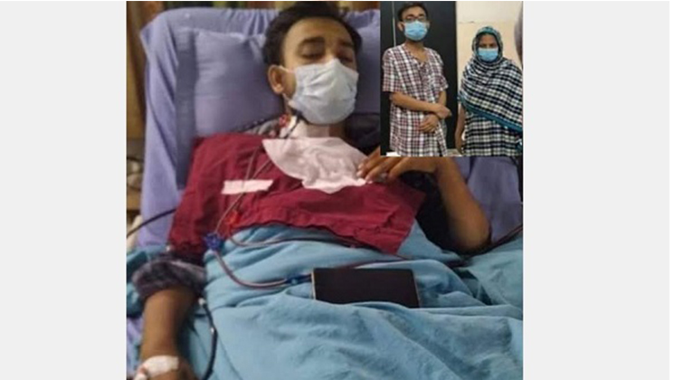 নিজের কিডনি দিয়ে সদ্যবিবাহিত ছেলেকে বাঁচালেন মা