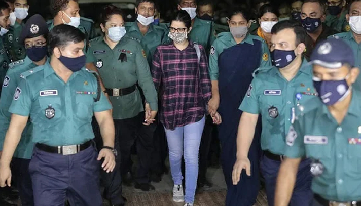 আদালতে পরীমনি, আর রিমান্ড চাইবে না সিআইডি