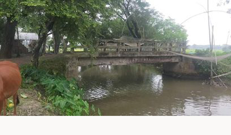 ঝুঁকিপূর্ণ দুটি ব্রিজ জীবনের ঝুঁকি নিয়ে চলাচল